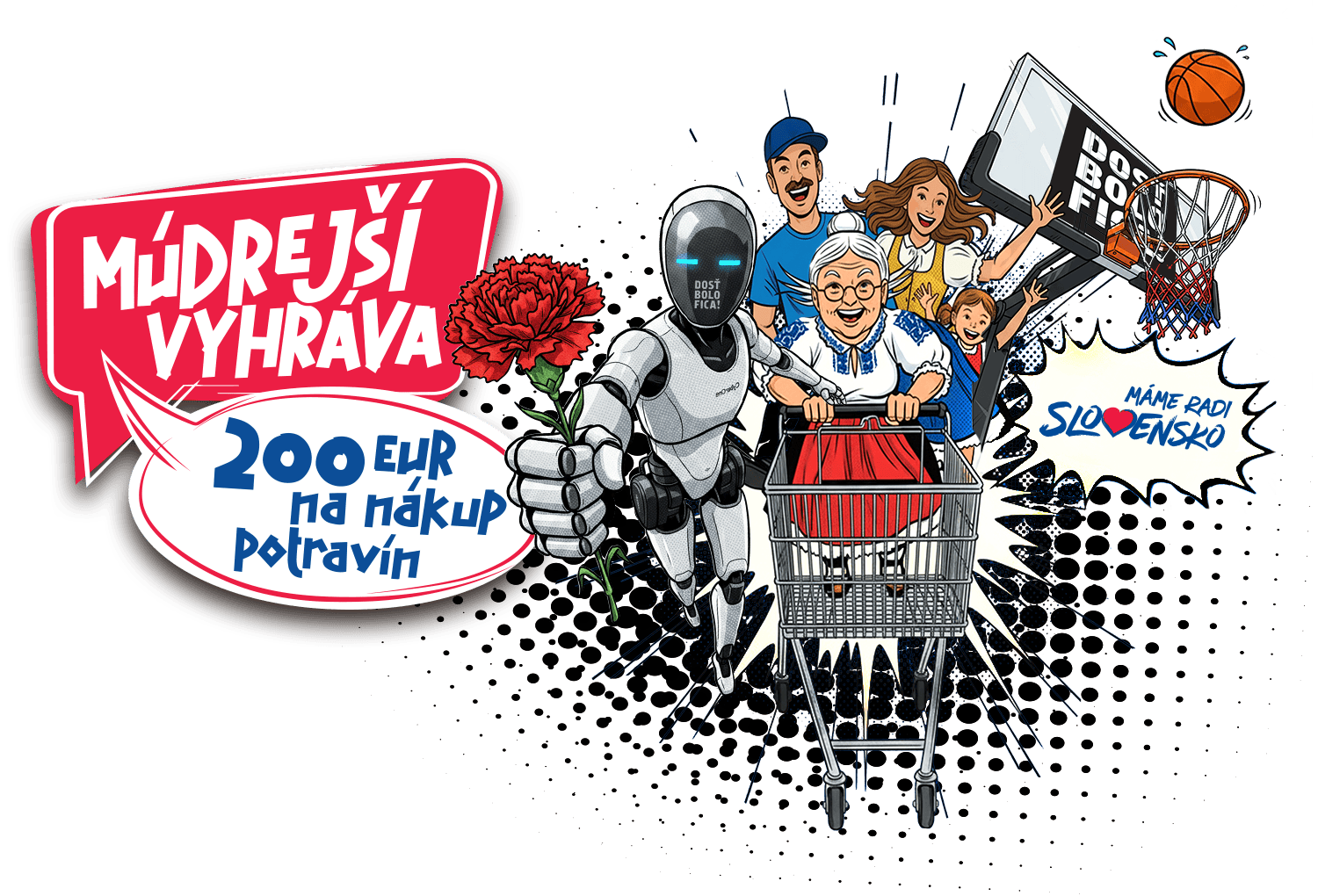 Múdrejší vyhráva — zapoj sa do súťaže a vyhraj 200 EUR na nákup potravín